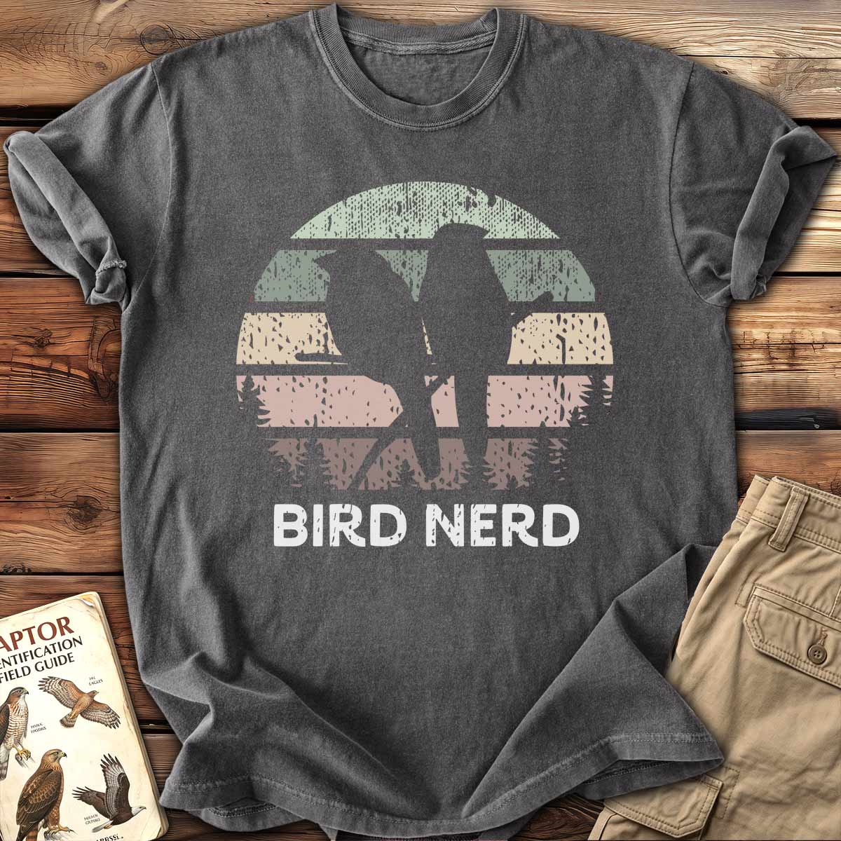 Bird Nerd Sunset T-Shirt