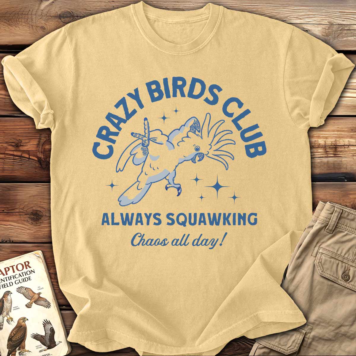 Crazy Birds Club T-Shirt