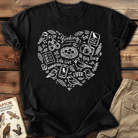 A Birder’s Heart T-Shirt