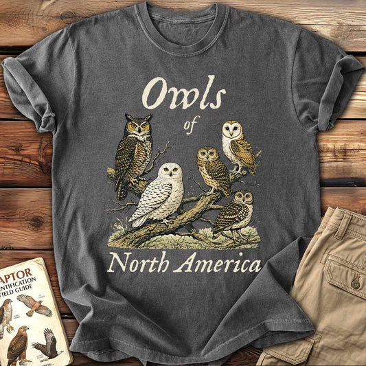 Owls of North America T-Shirt