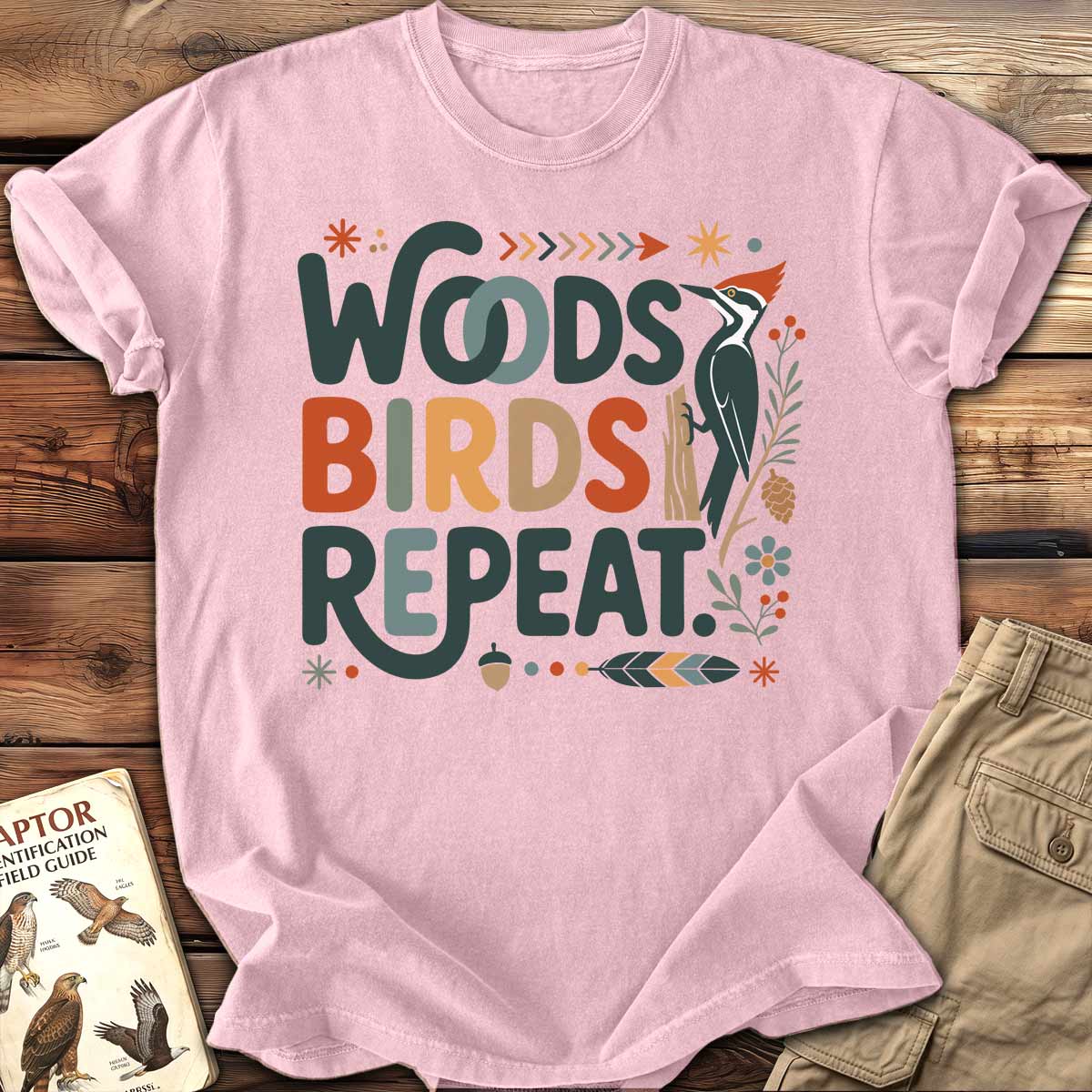 Woods Birds Repeat T-Shirt