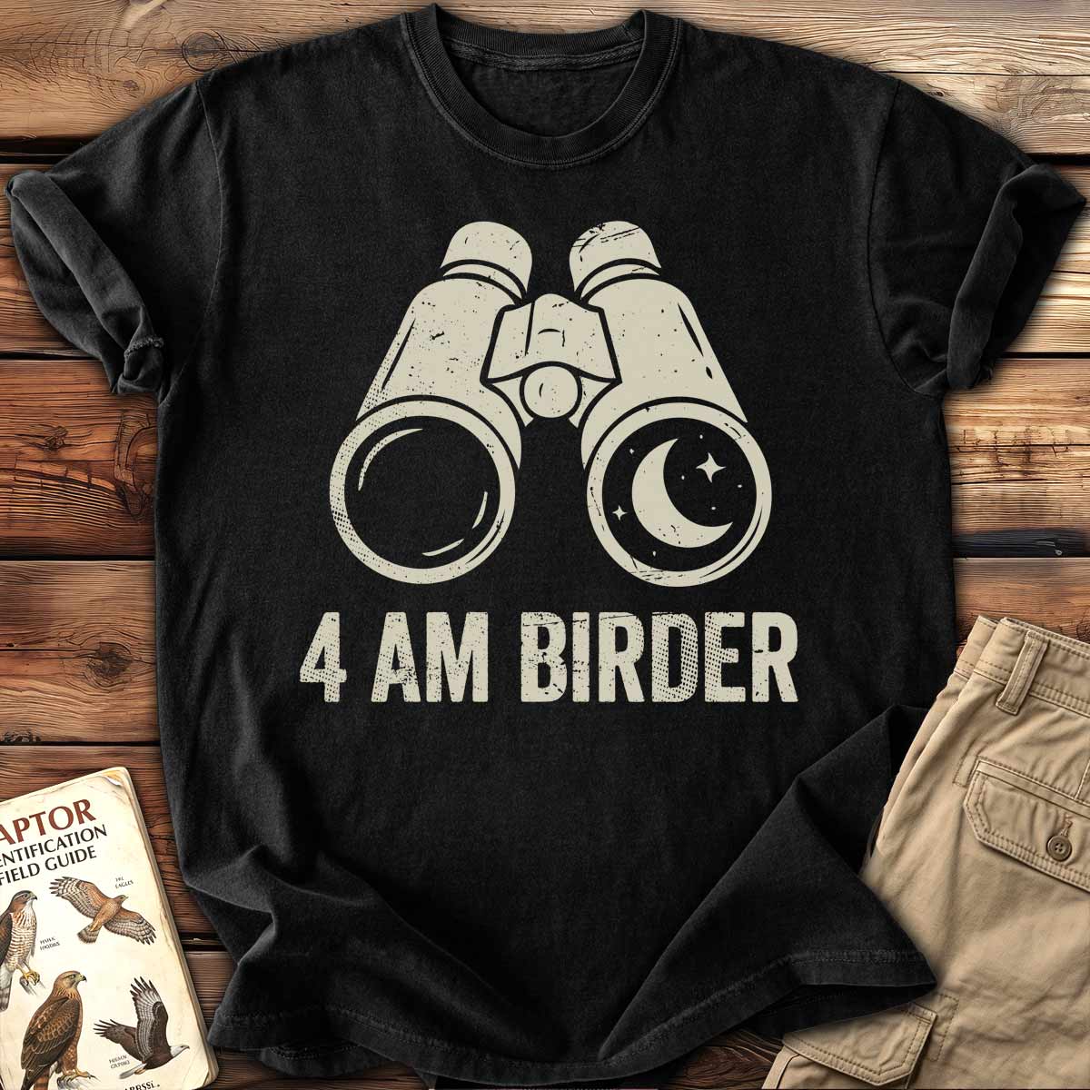 4 AM Birder T-Shirt