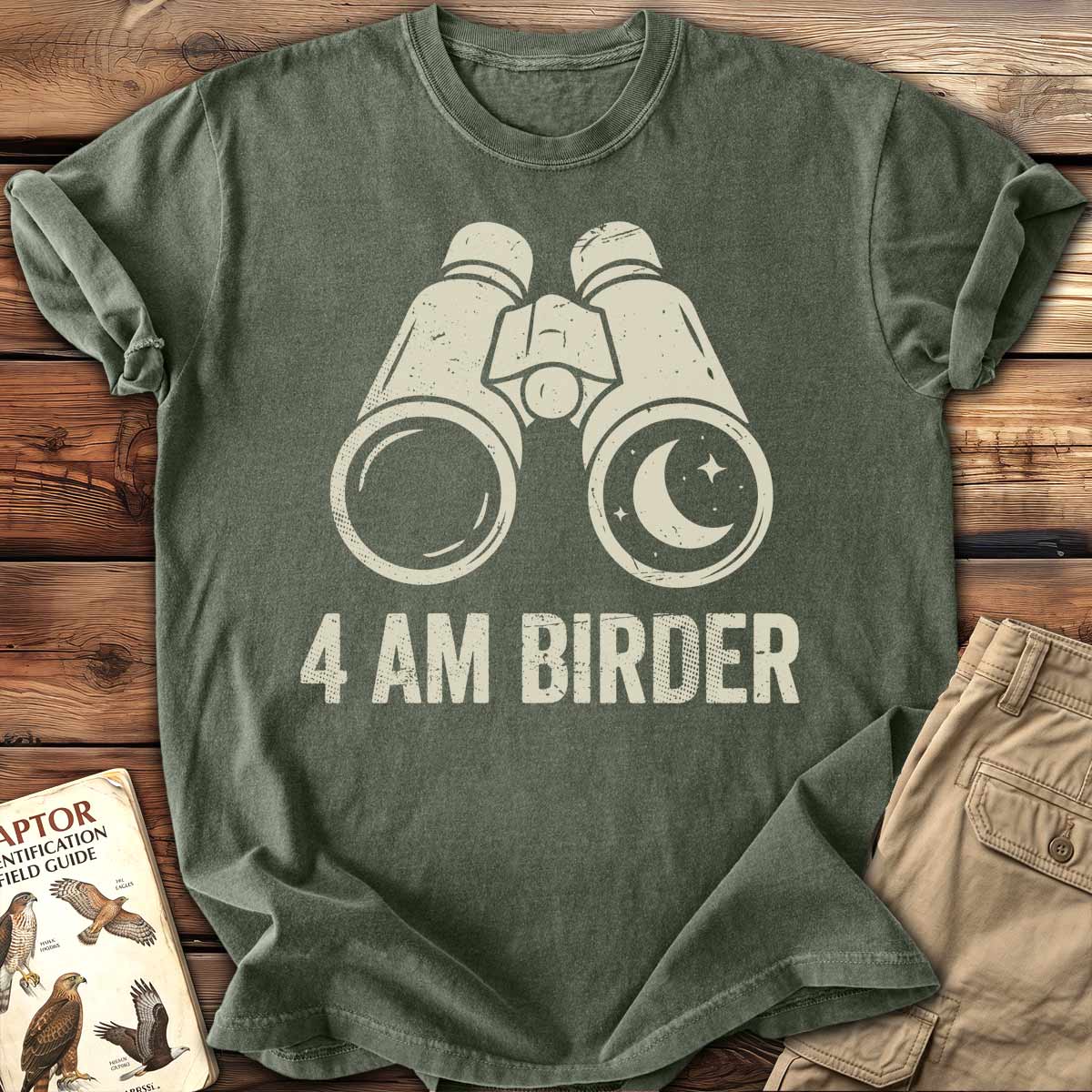 4 AM Birder T-Shirt