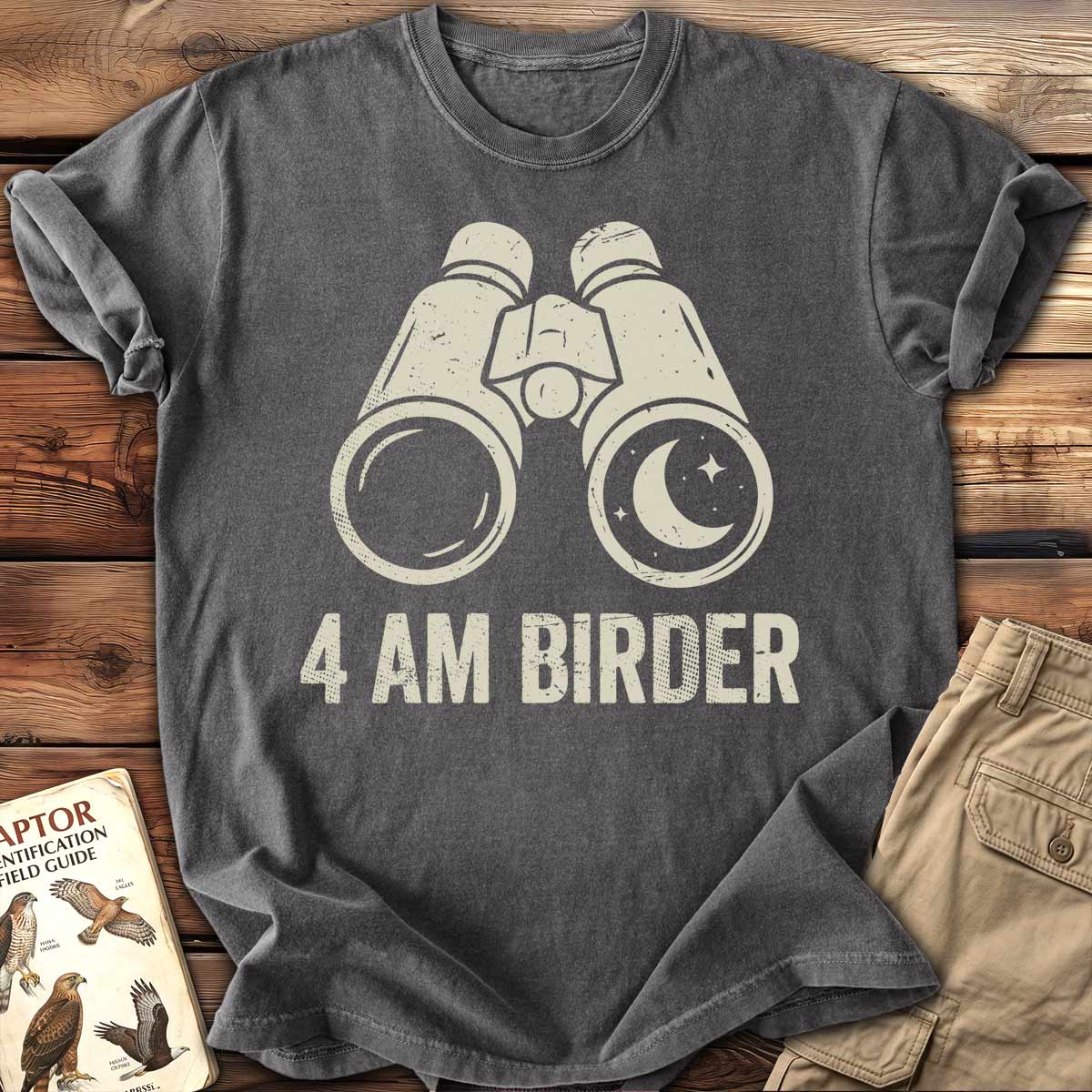 4 AM Birder T-Shirt