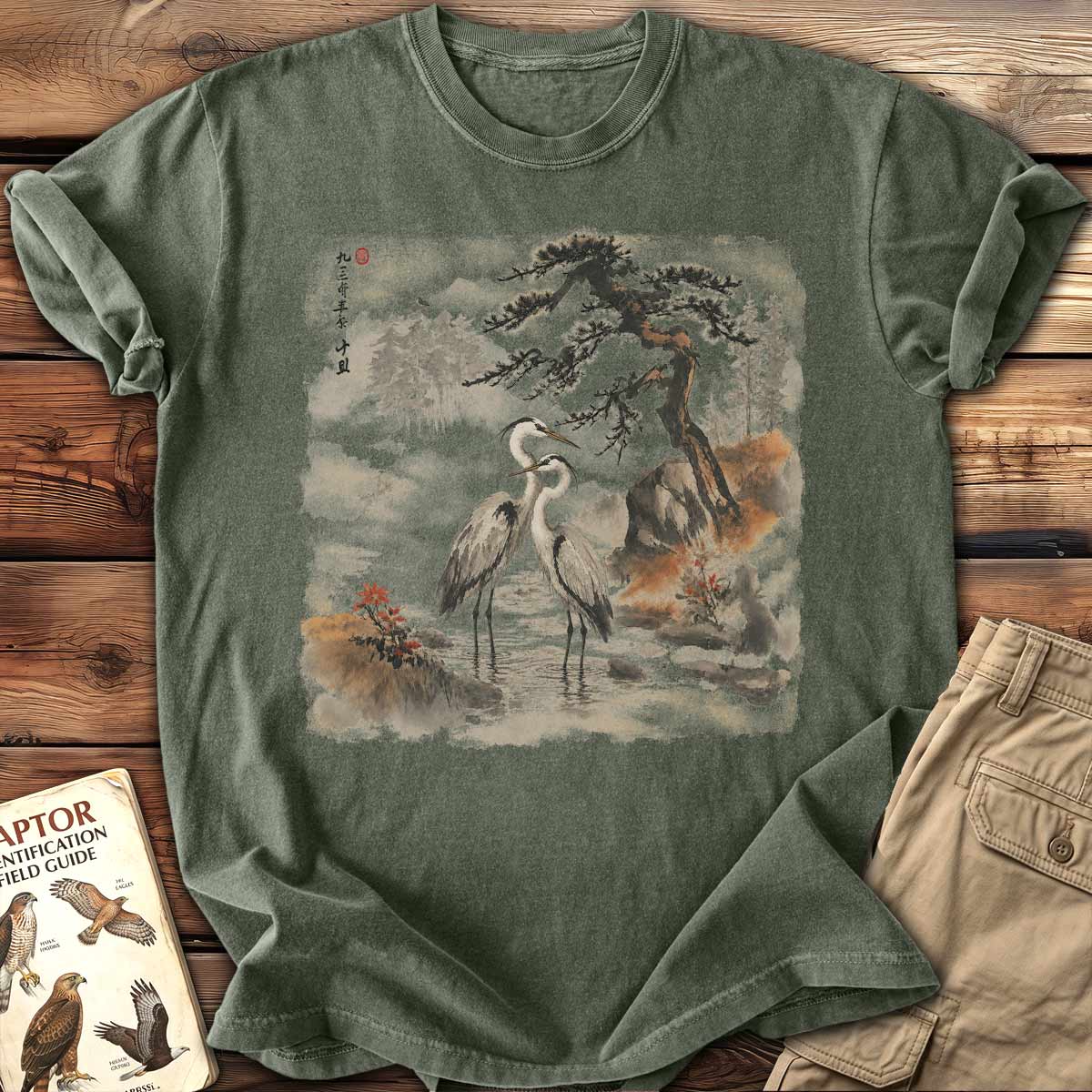 The Heron Garden T-Shirt