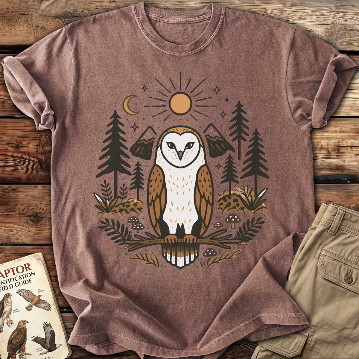 Barn Owl Totem T-Shirt