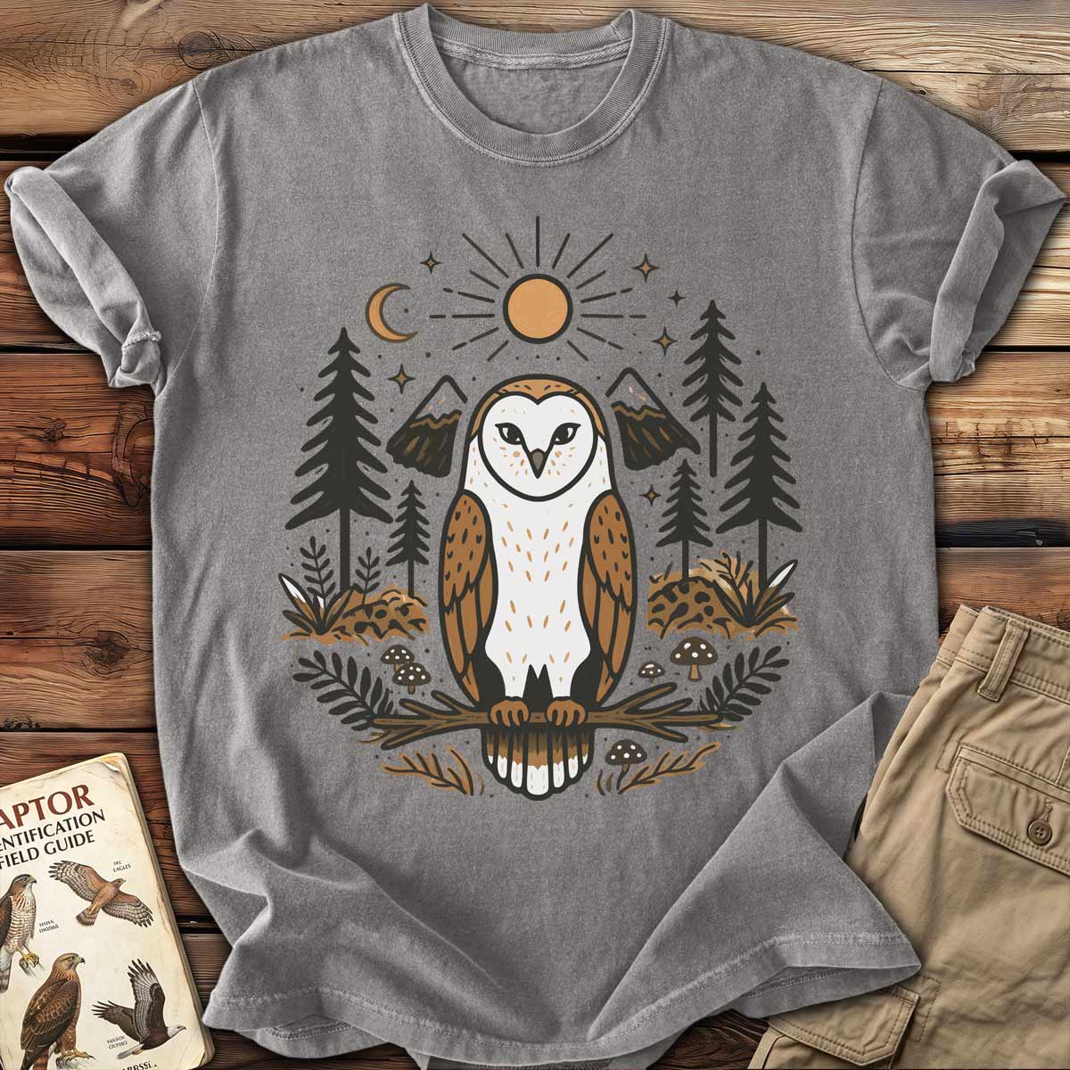 Barn Owl Totem T-Shirt