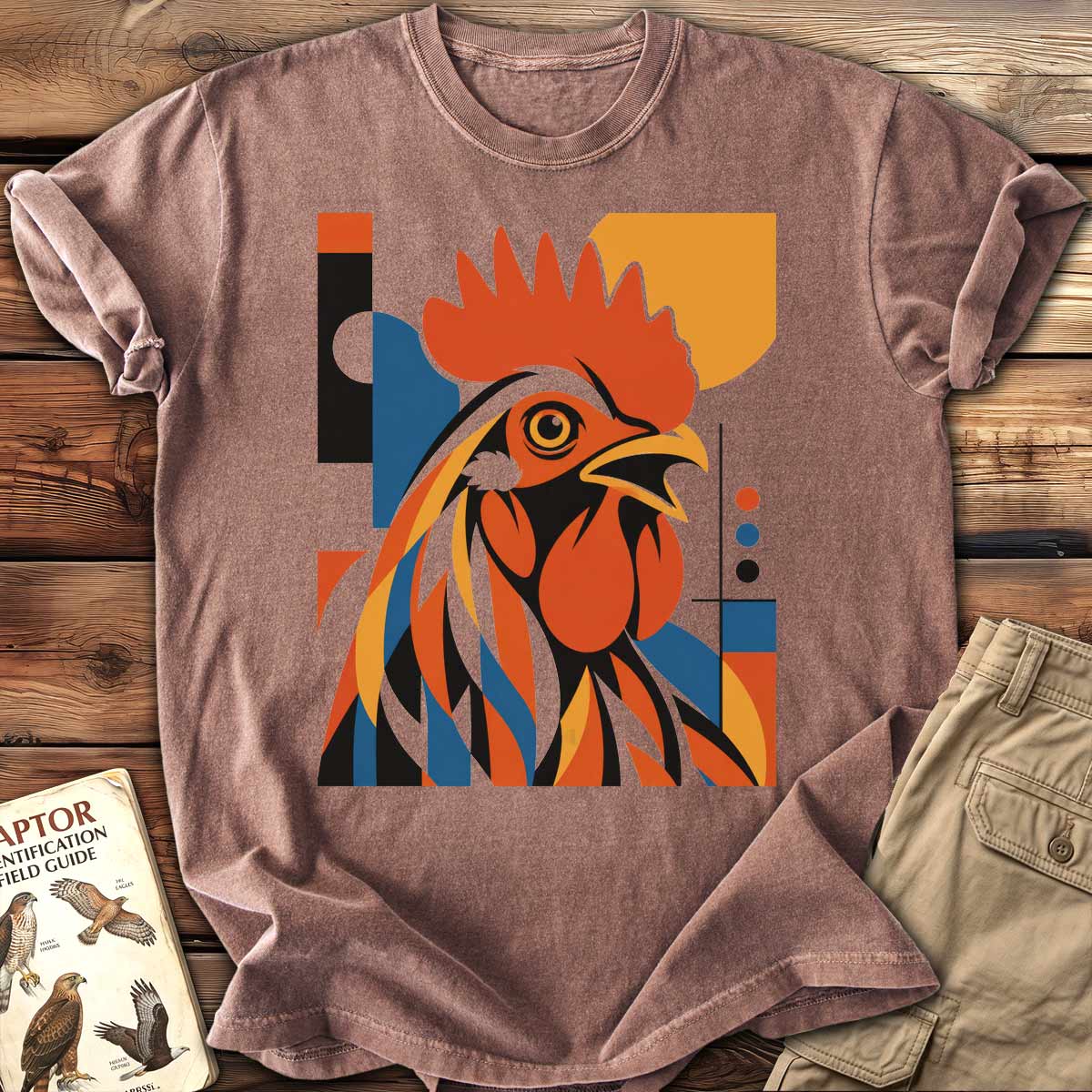 Modernist Rooster T-Shirt