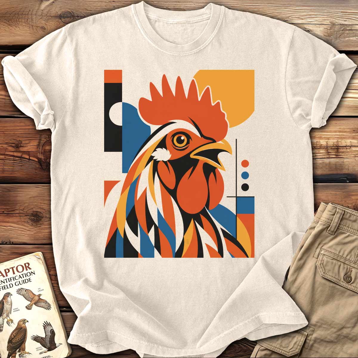 Modernist Rooster T-Shirt