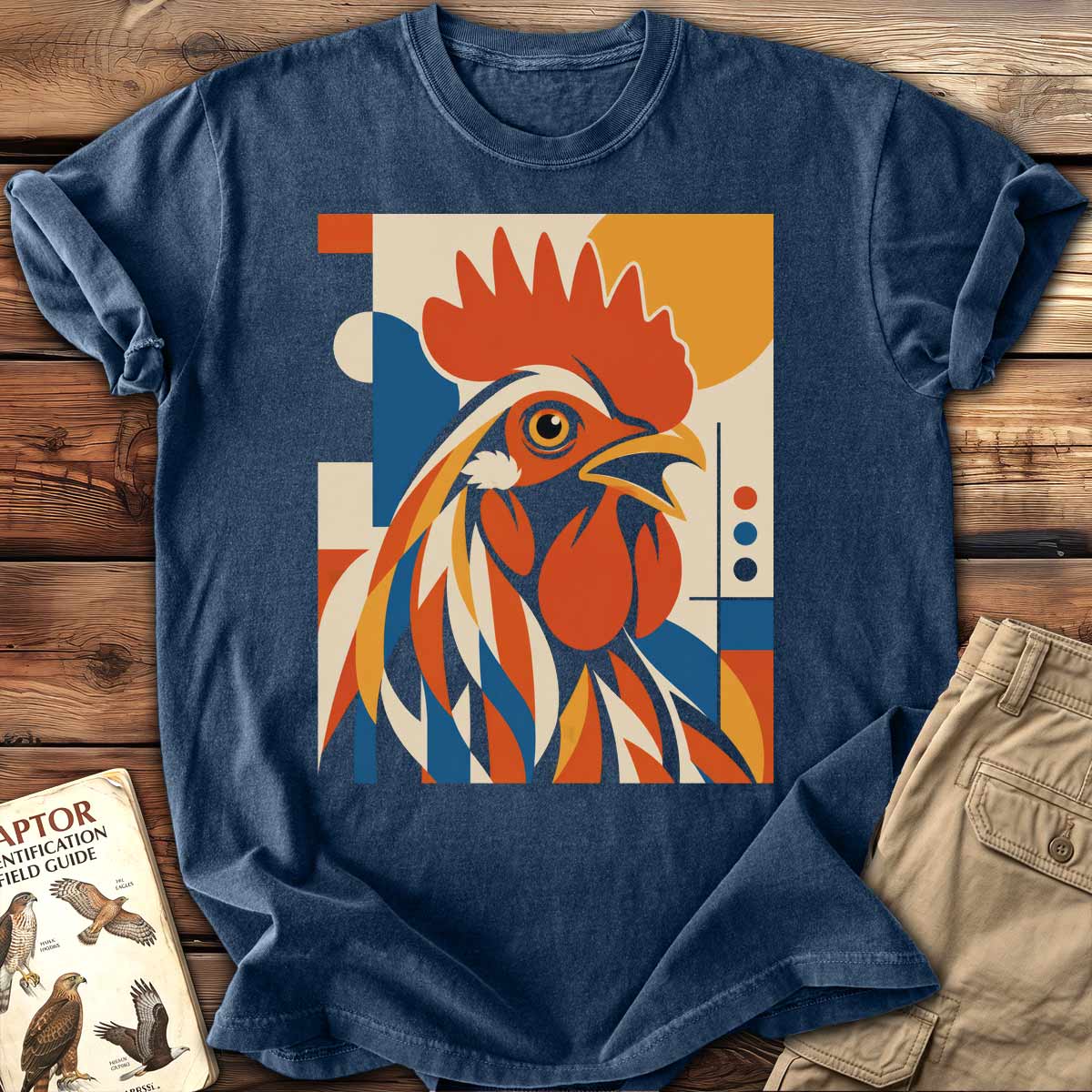 Modernist Rooster T-Shirt