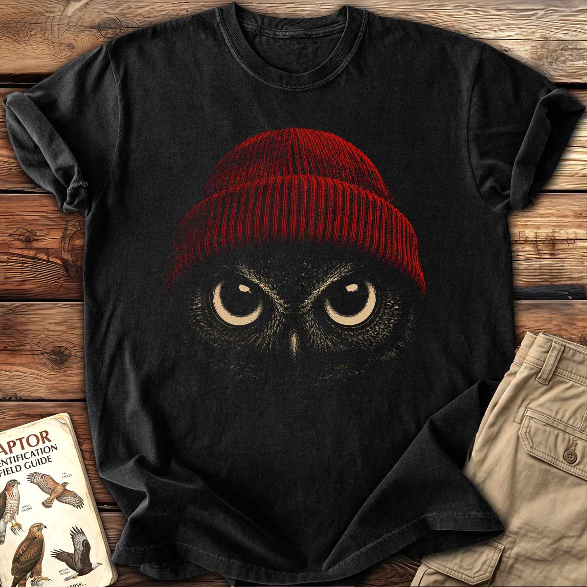 Beanie Owl T-Shirt