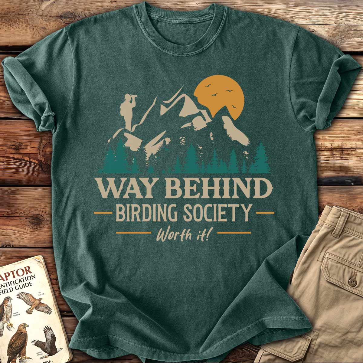 Way Behind Birding Society T-Shirt