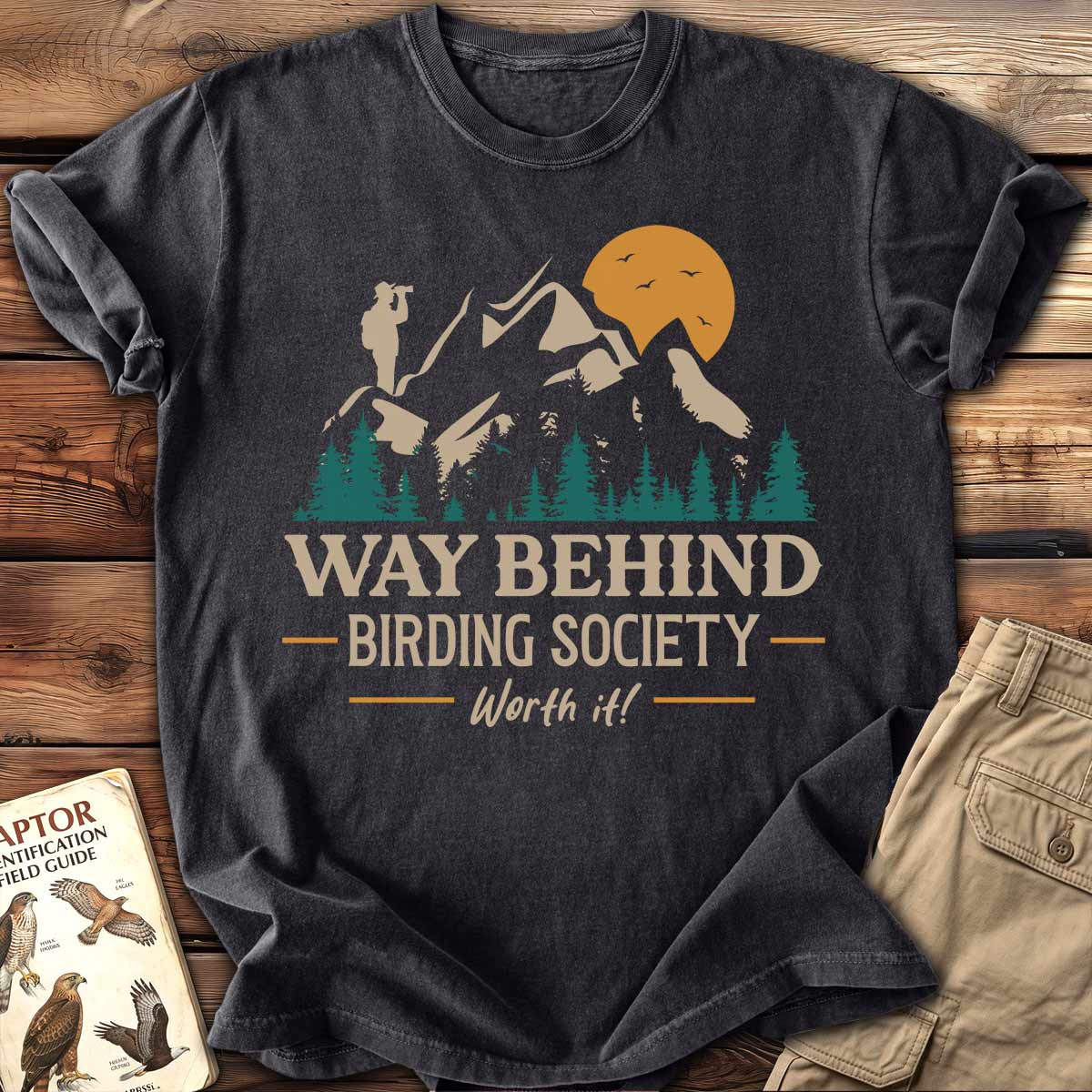 Way Behind Birding Society T-Shirt