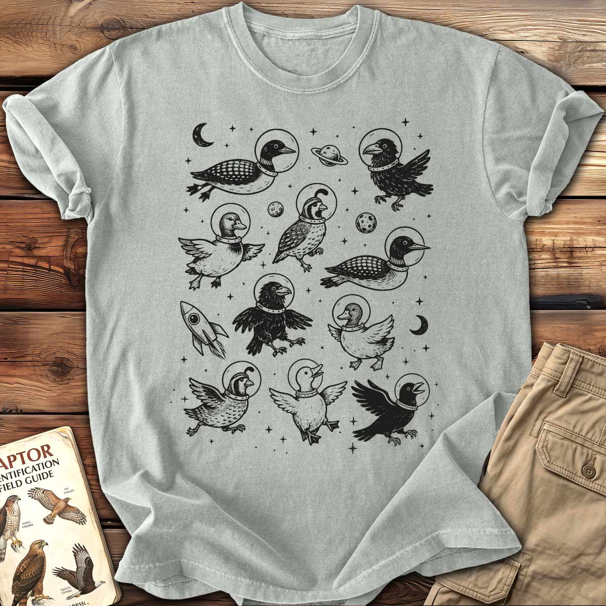 Birds in Space T-Shirt