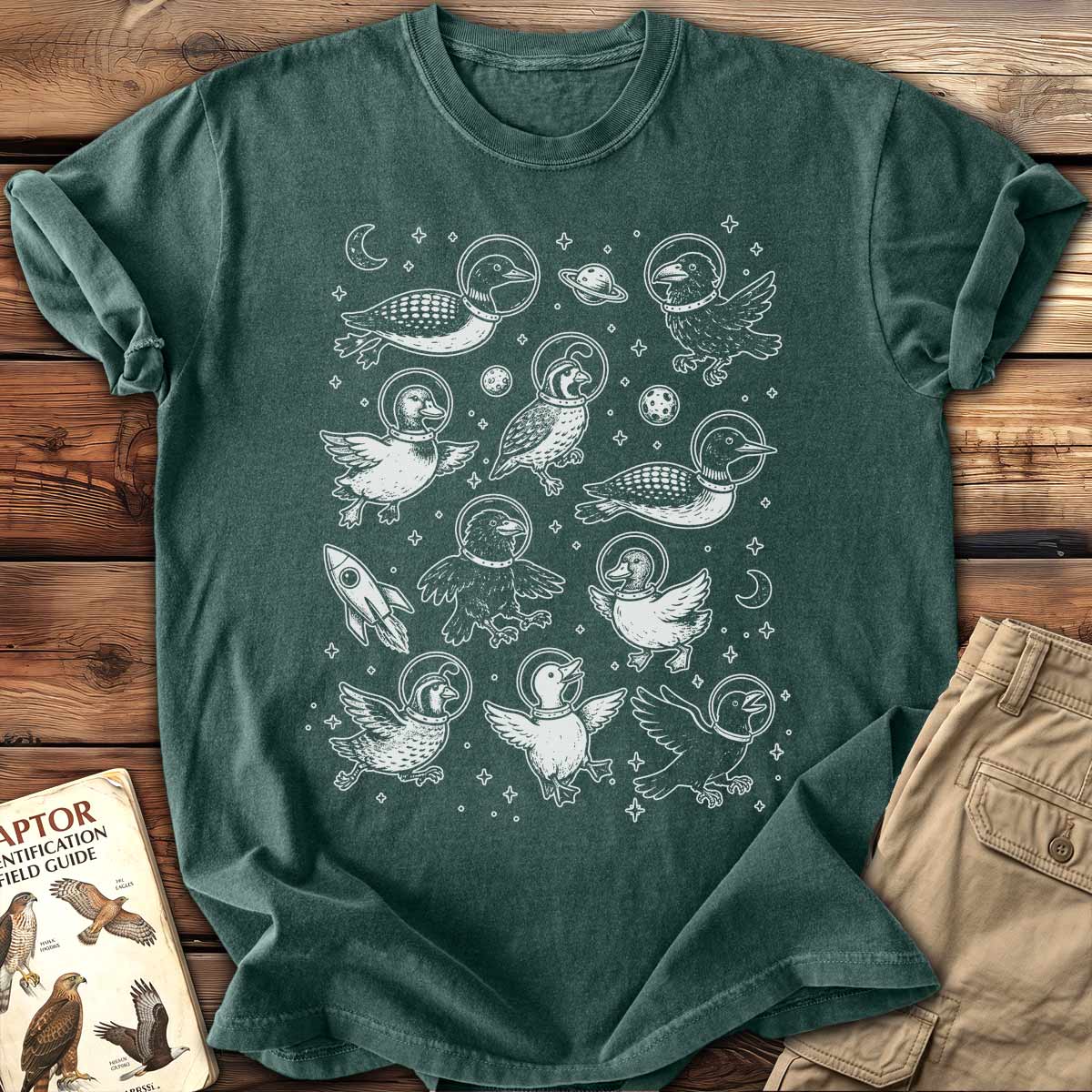 Birds in Space T-Shirt