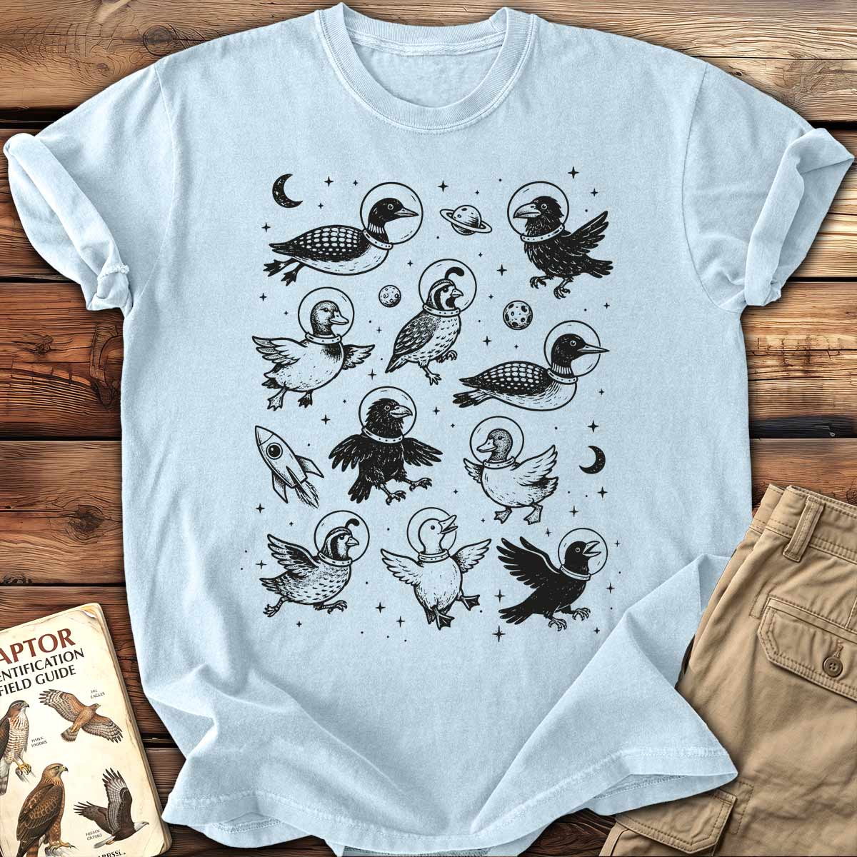 Birds in Space T-Shirt