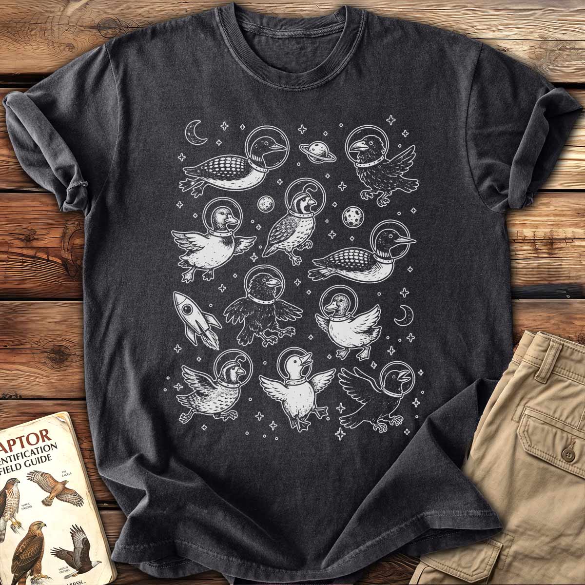 Birds in Space T-Shirt