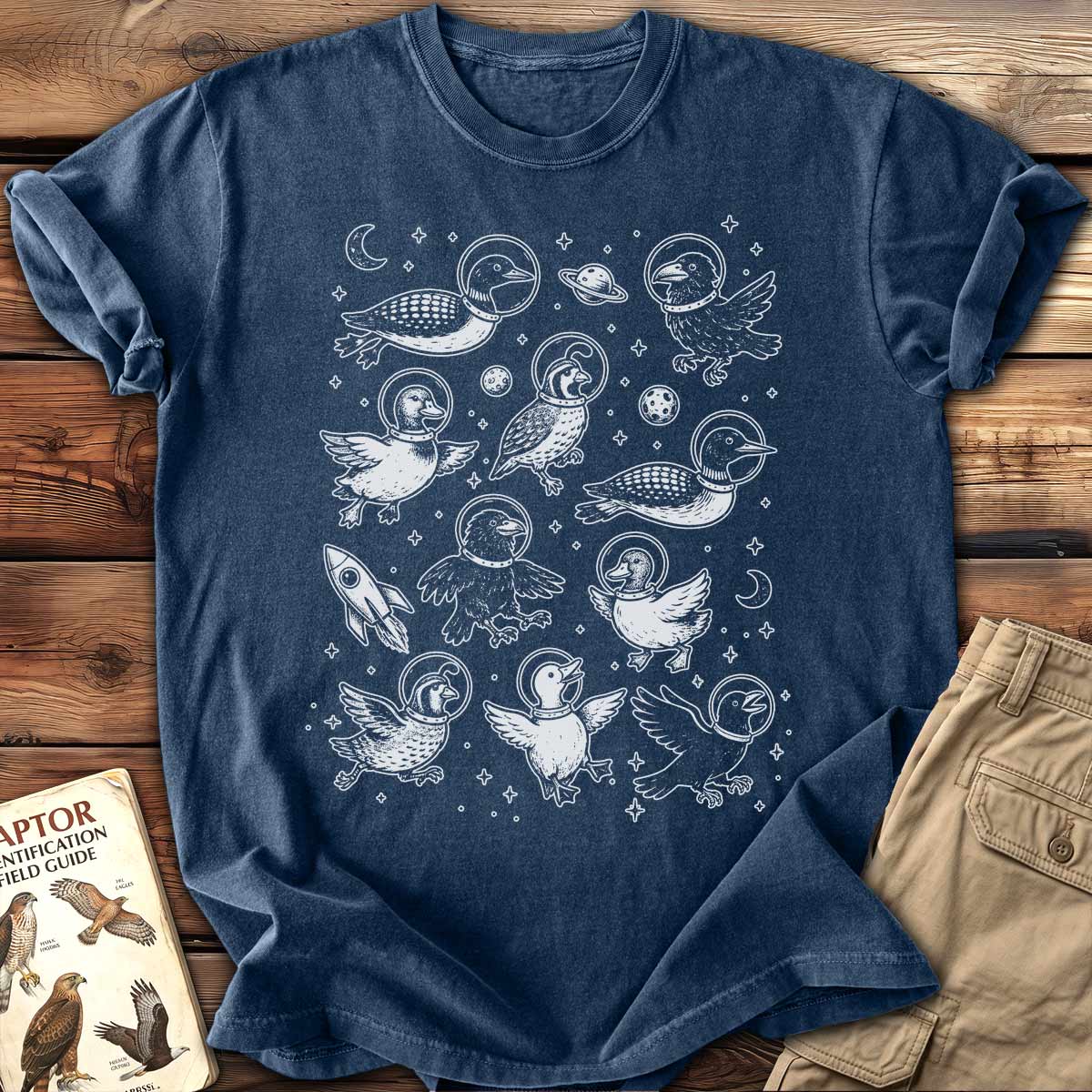 Birds in Space T-Shirt