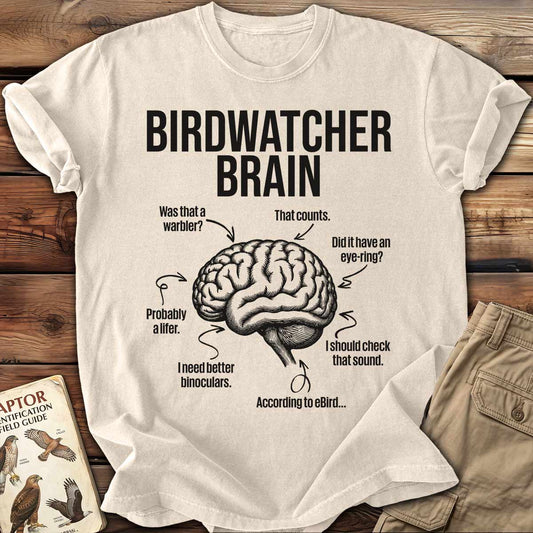 Birdwatcher Brain T-Shirt