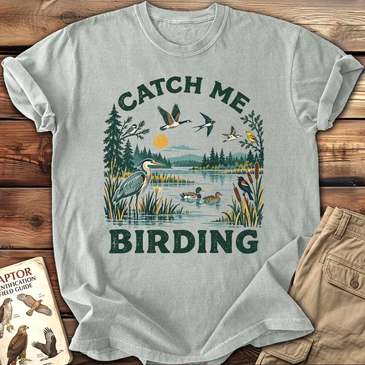 Catch Me Birding T-Shirt