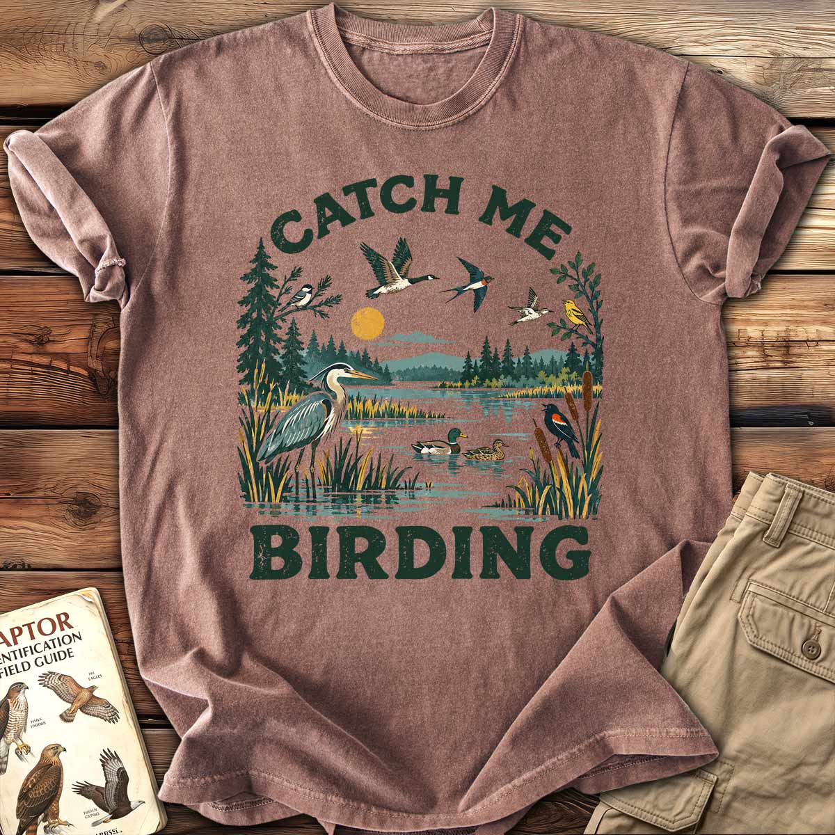 Catch Me Birding T-Shirt