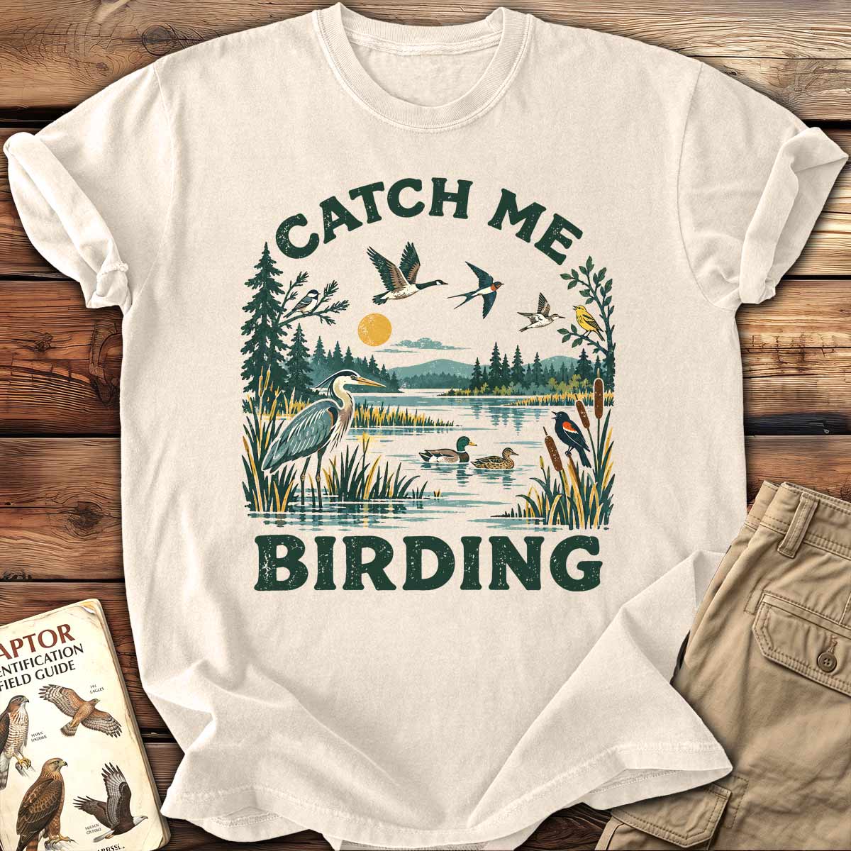 Catch Me Birding T-Shirt
