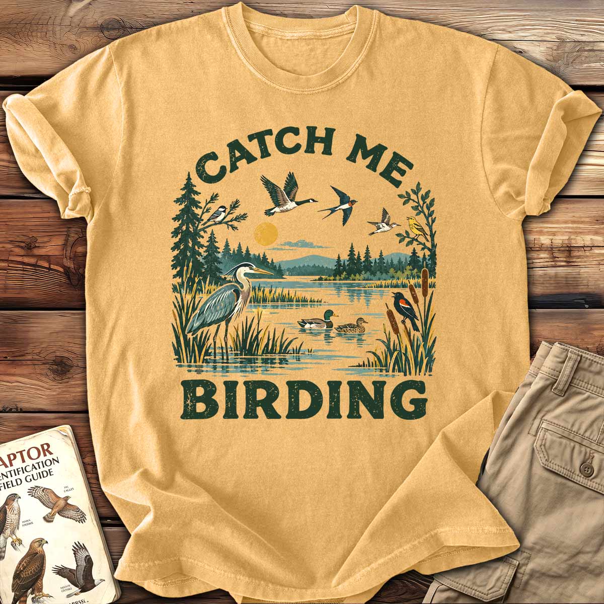 Catch Me Birding T-Shirt