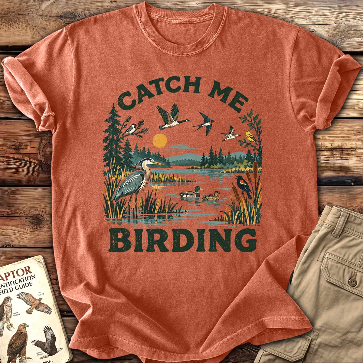 Catch Me Birding T-Shirt