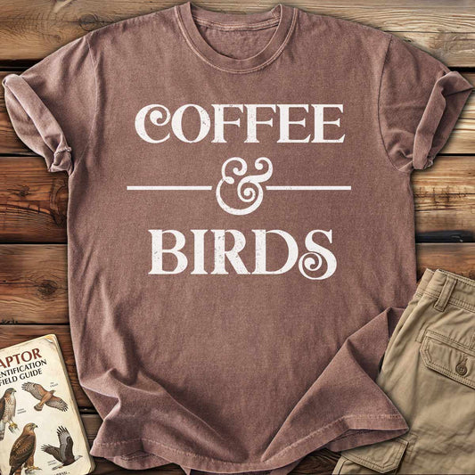 Coffee & Birds T-Shirt