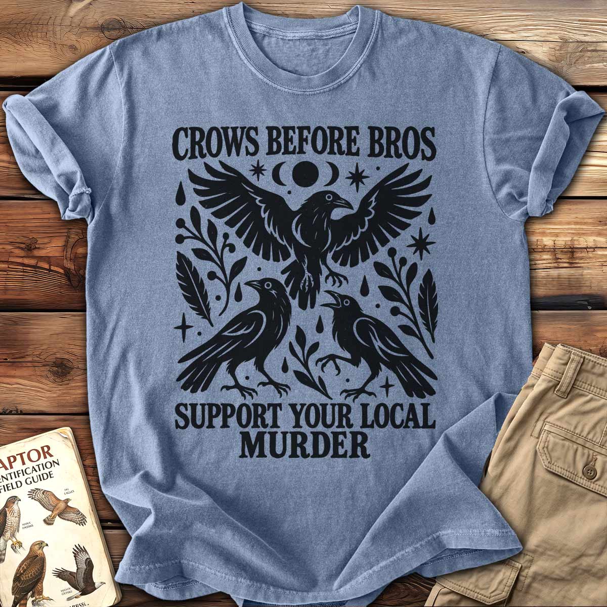 Crows Before Bros T-Shirt
