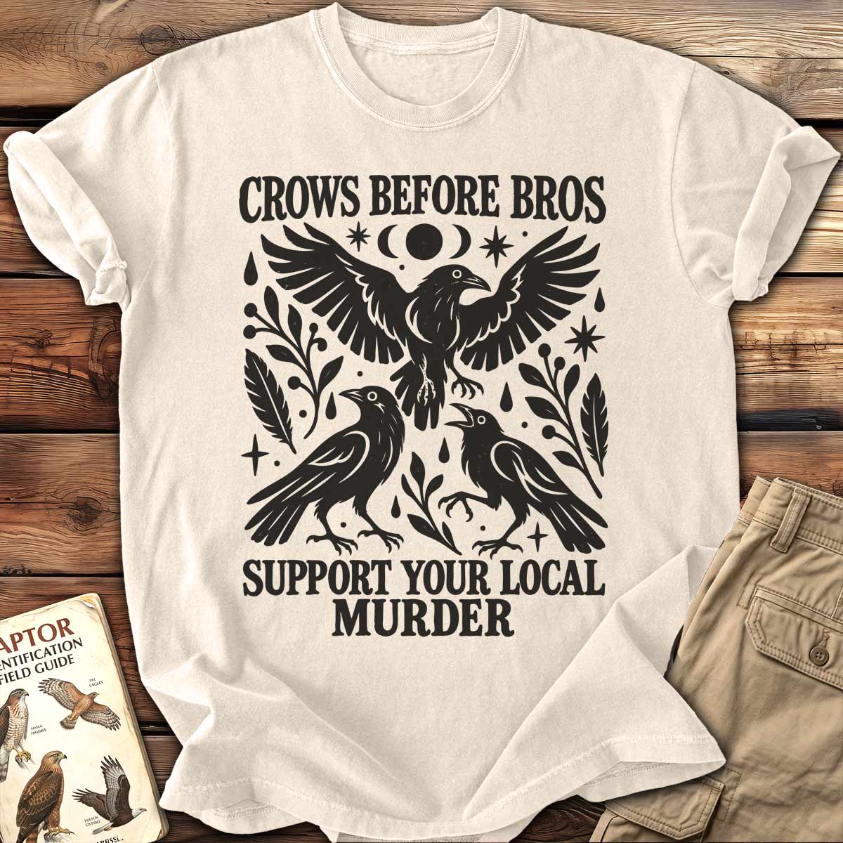 Crows Before Bros T-Shirt