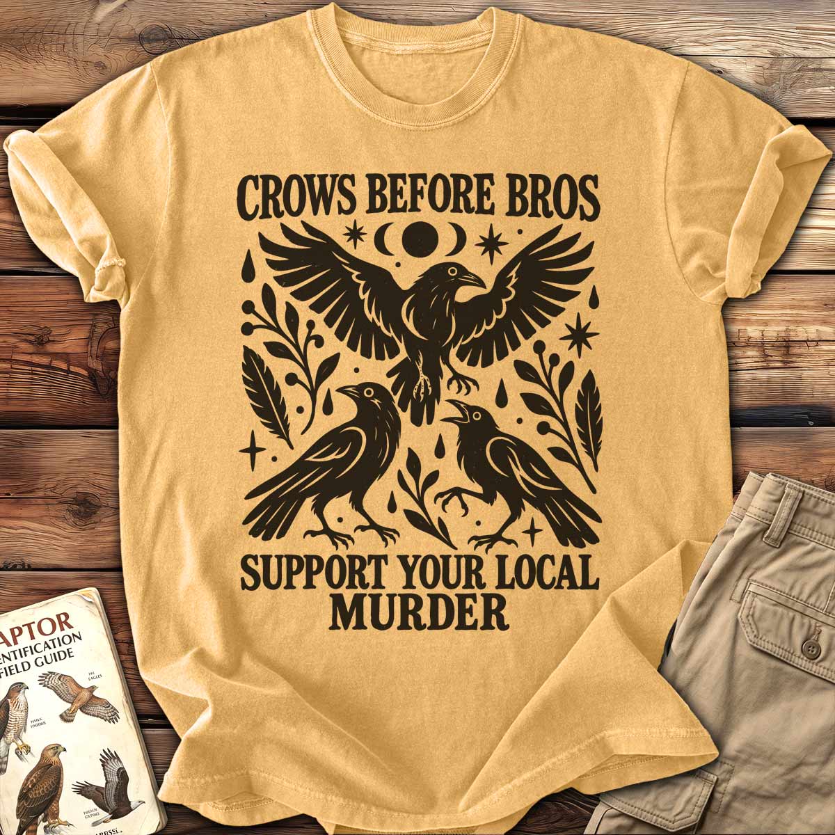 Crows Before Bros T-Shirt