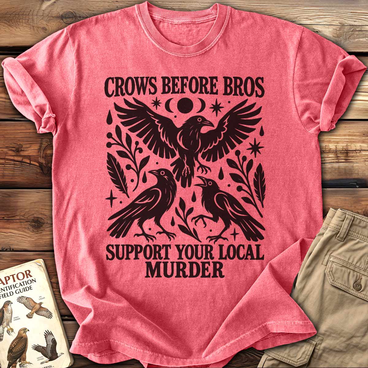Crows Before Bros T-Shirt