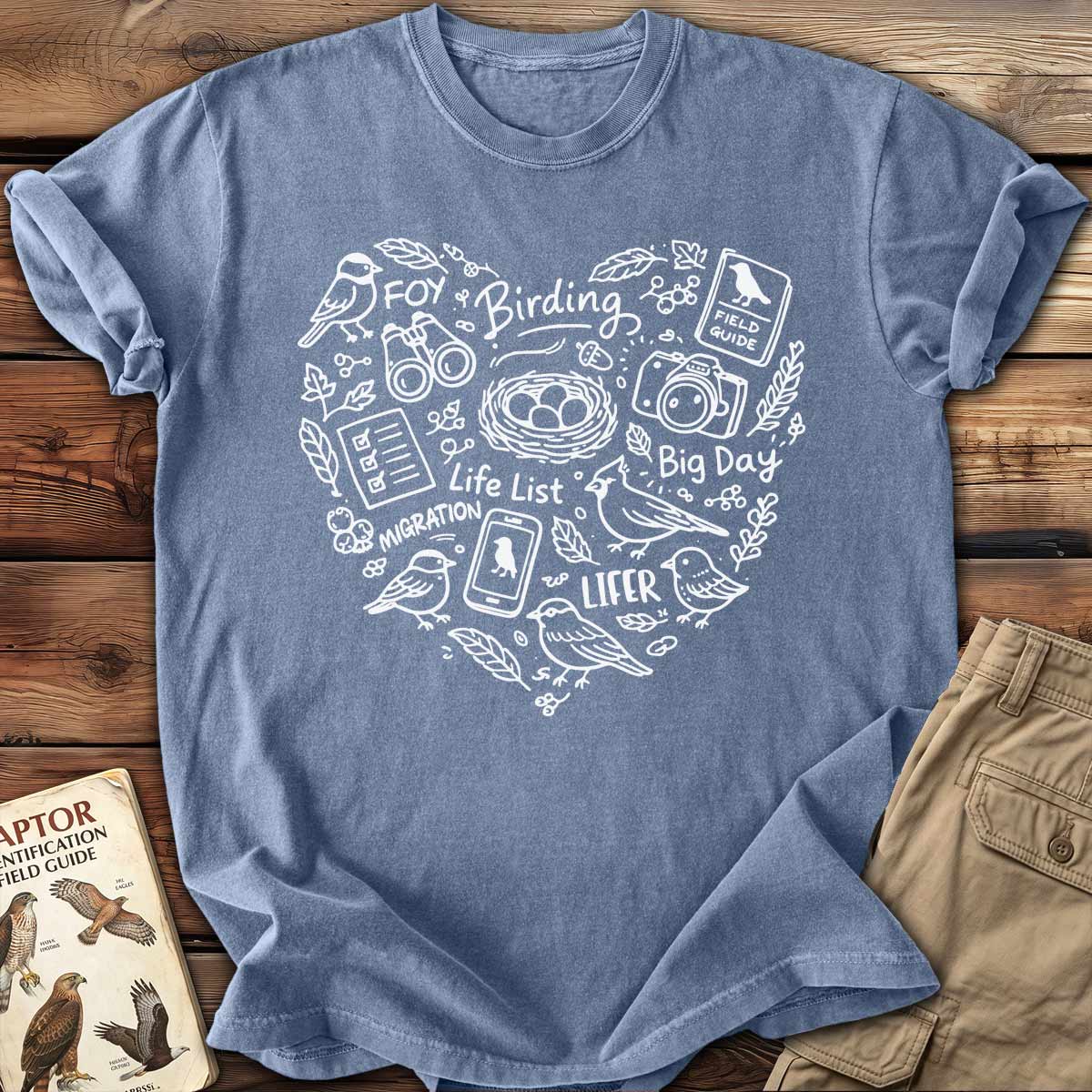 A Birder’s Heart T-Shirt