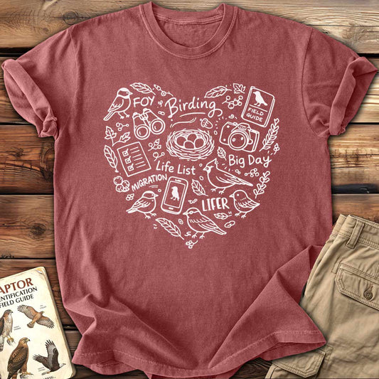 A Birder’s Heart T-Shirt