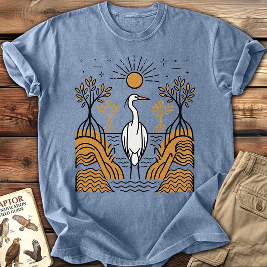 Egret Totem T-Shirt