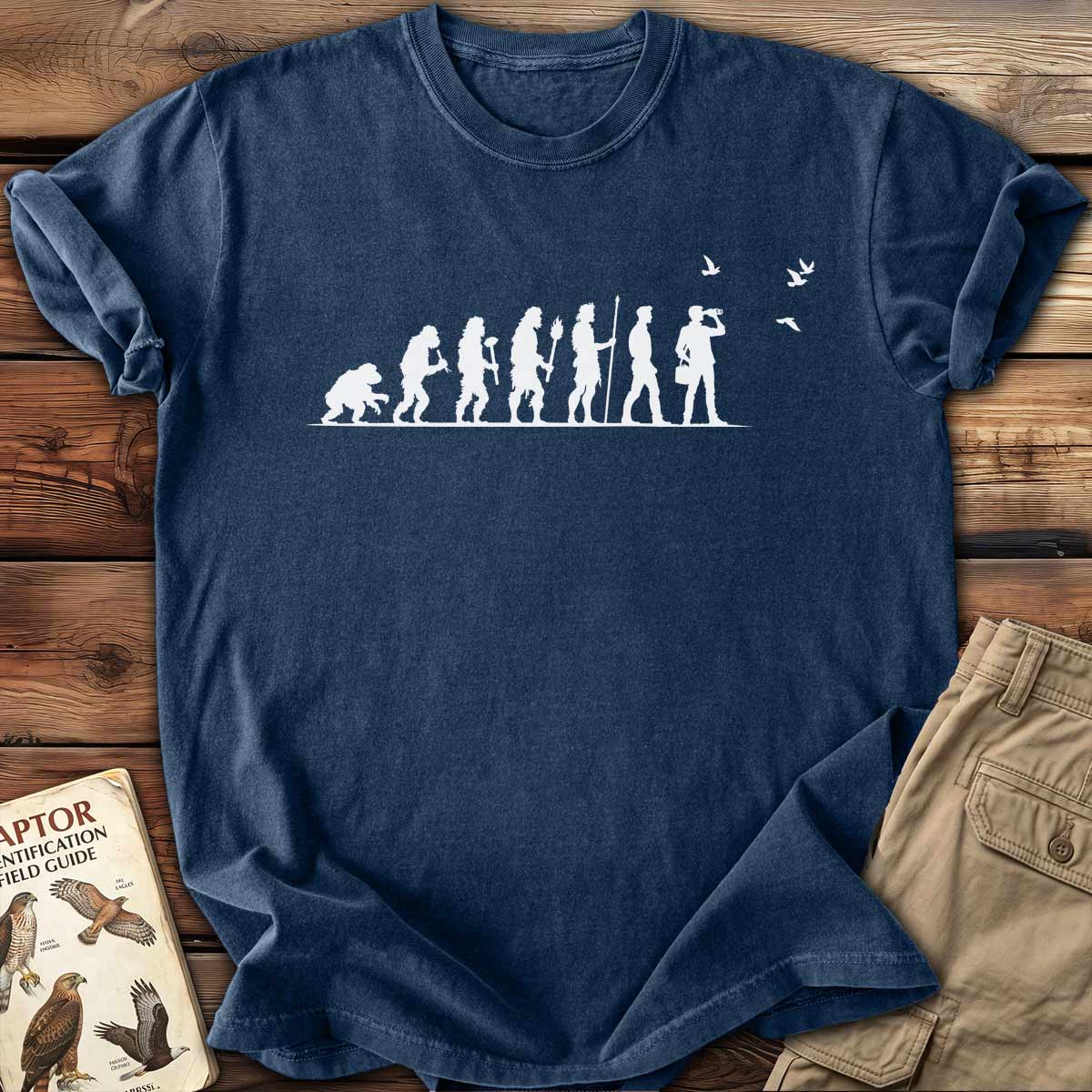 Birder Evolution T-Shirt