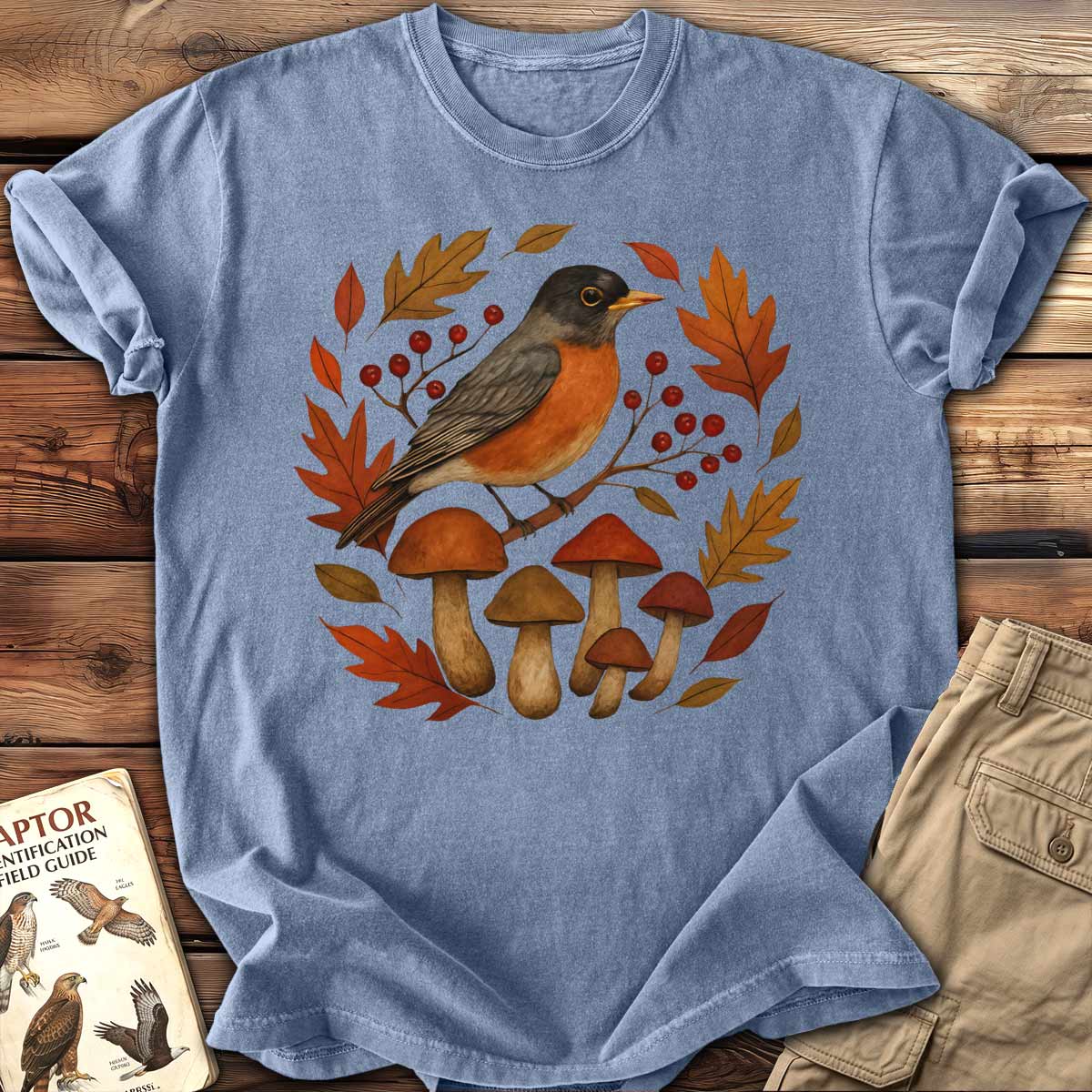 Robin’s Autumn T-Shirt