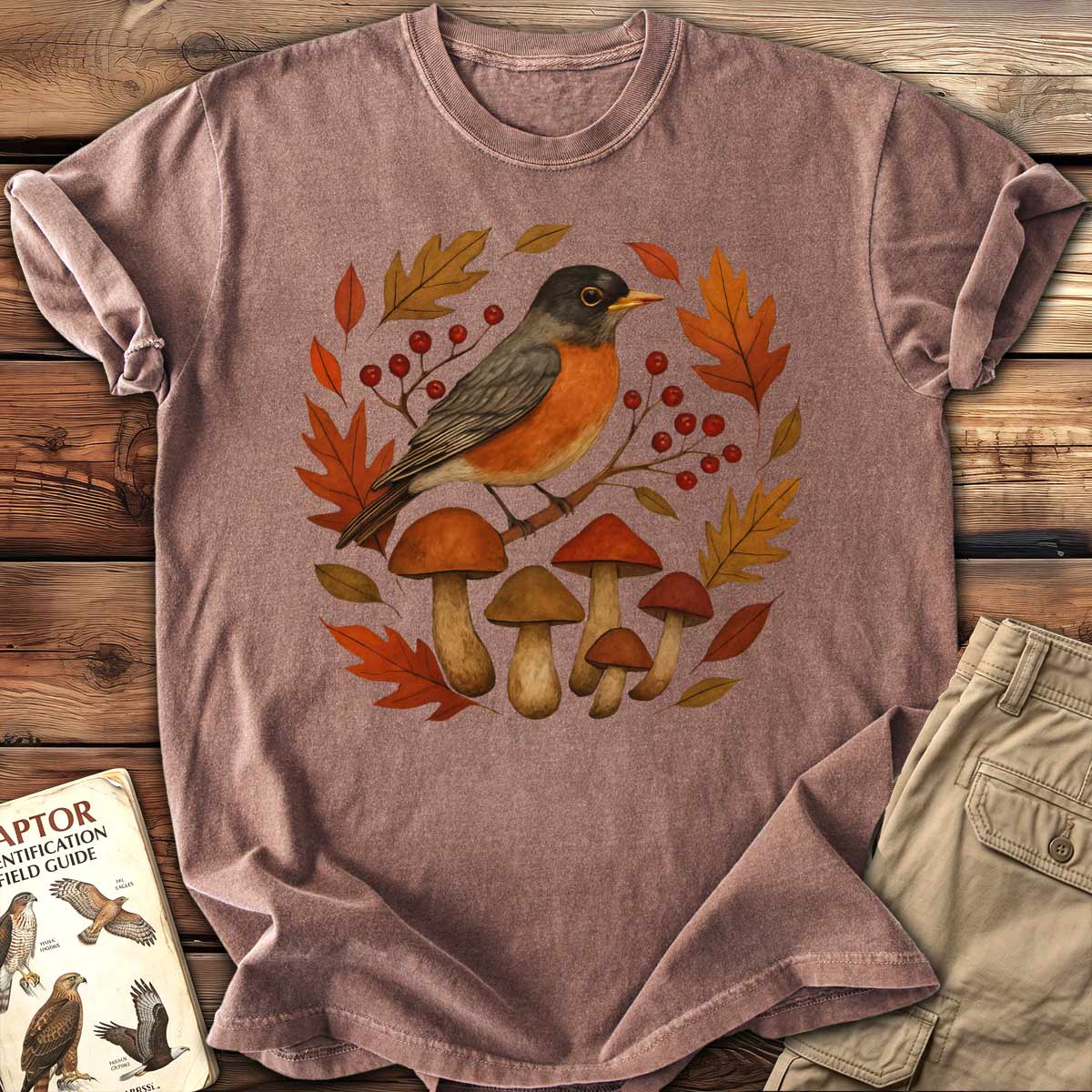 Robin’s Autumn T-Shirt