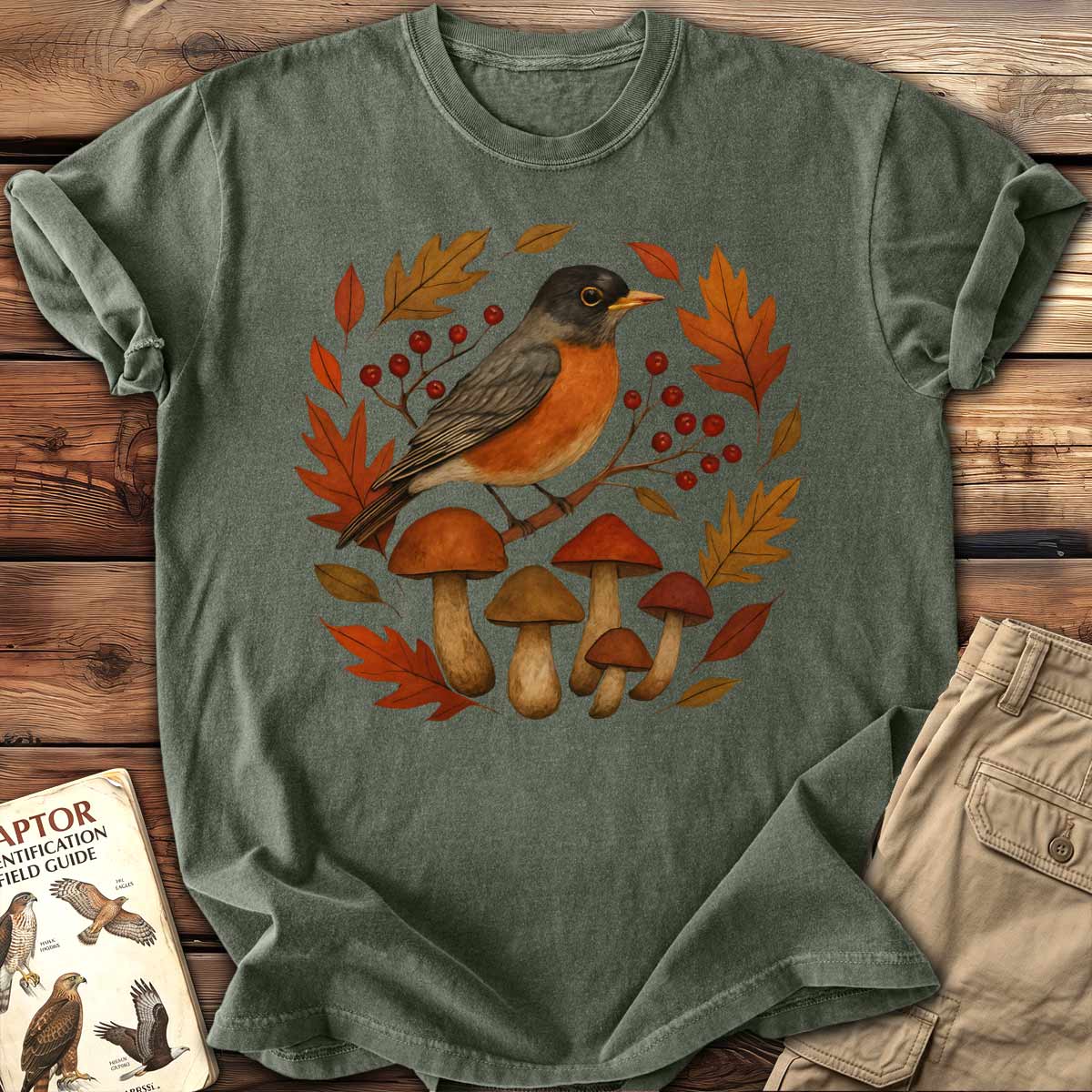 Robin’s Autumn T-Shirt