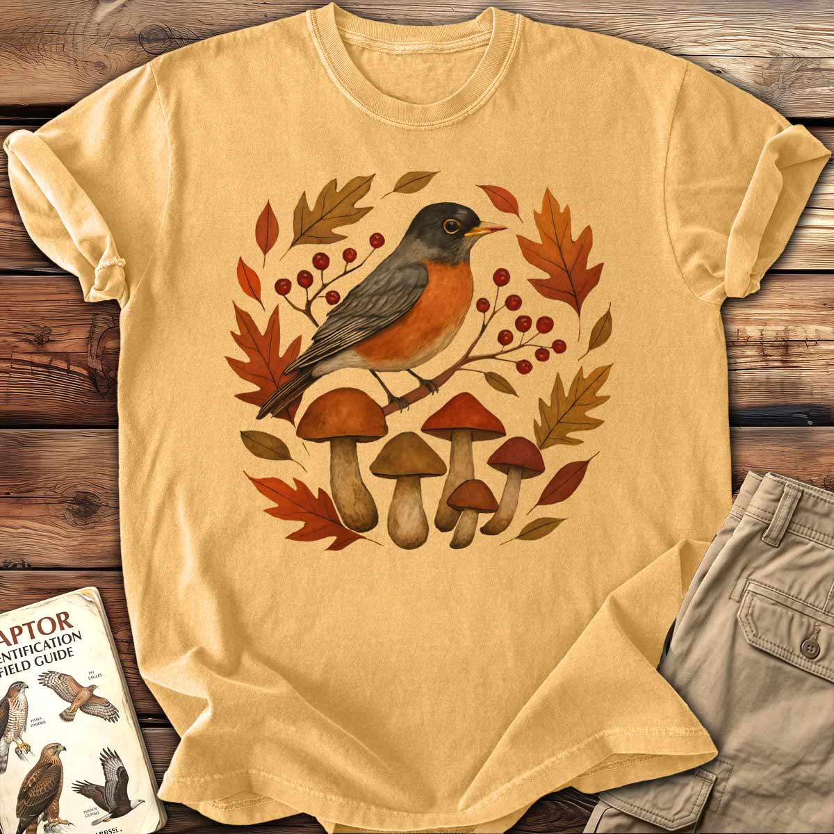 Robin’s Autumn T-Shirt