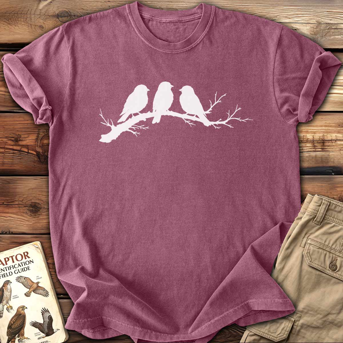 Finches On A Branch T-Shirt