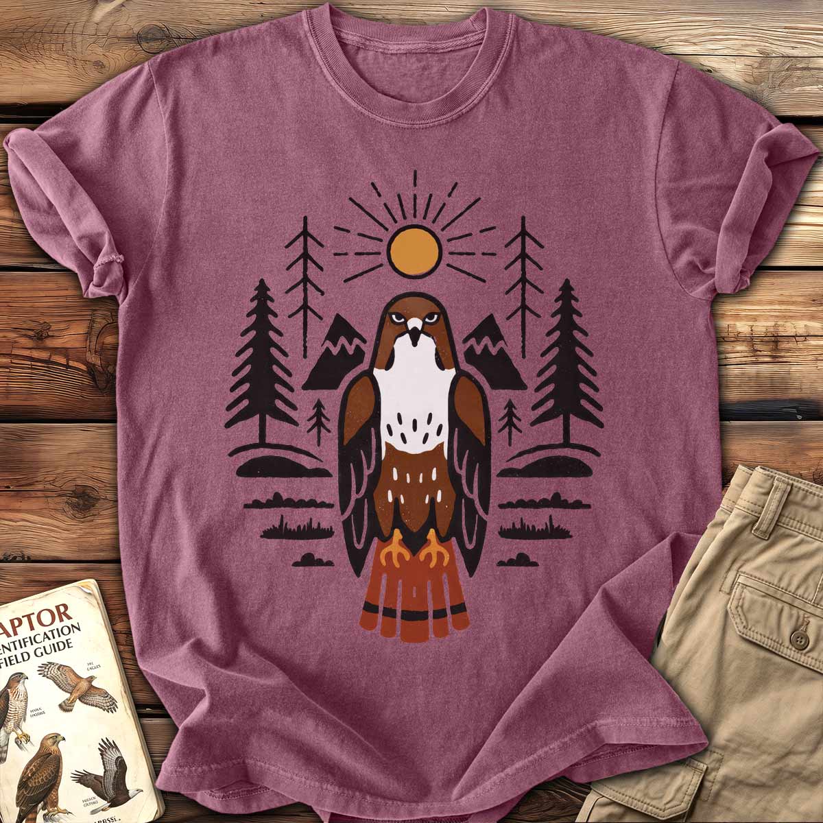 Hawk Totem T-Shirt