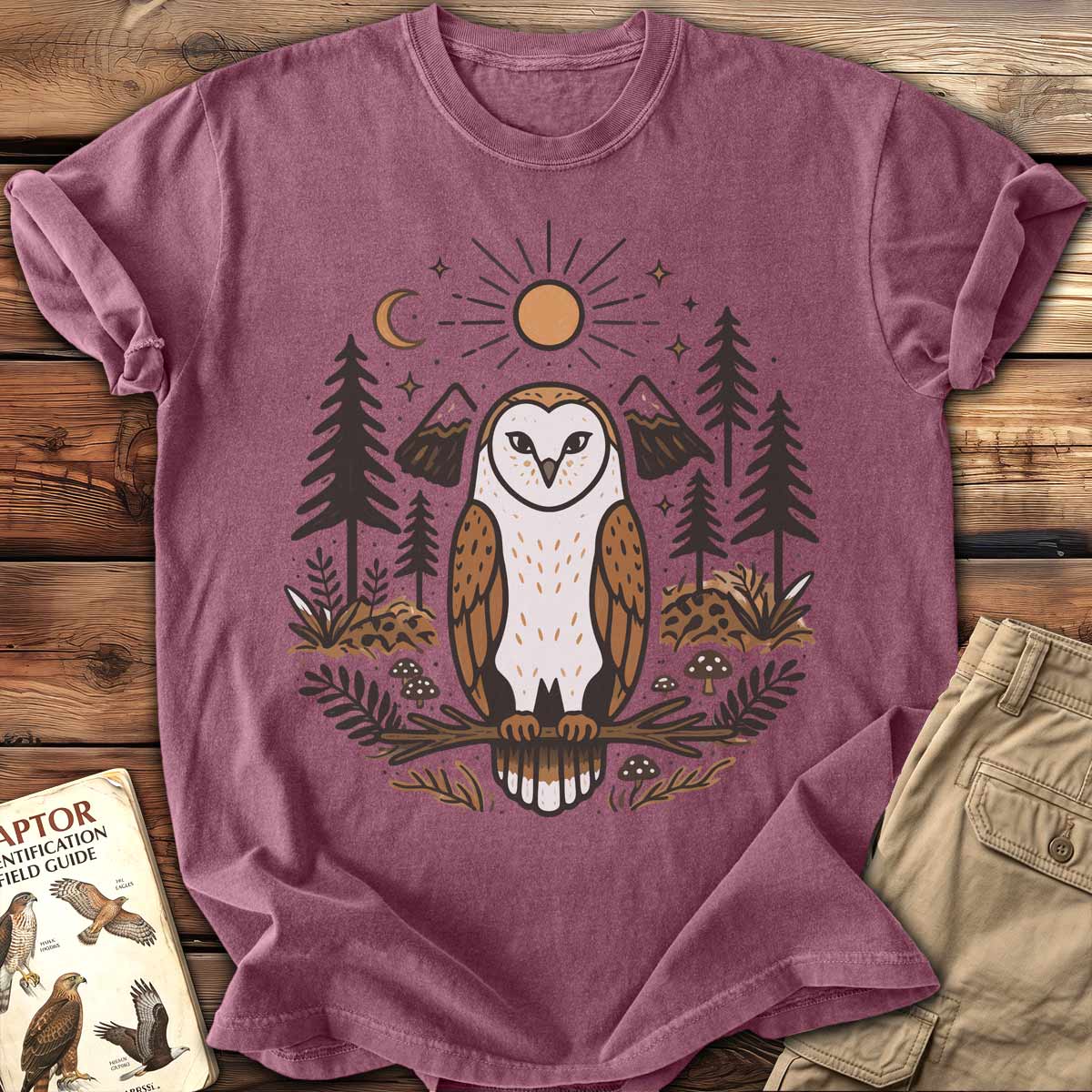 Barn Owl Totem T-Shirt