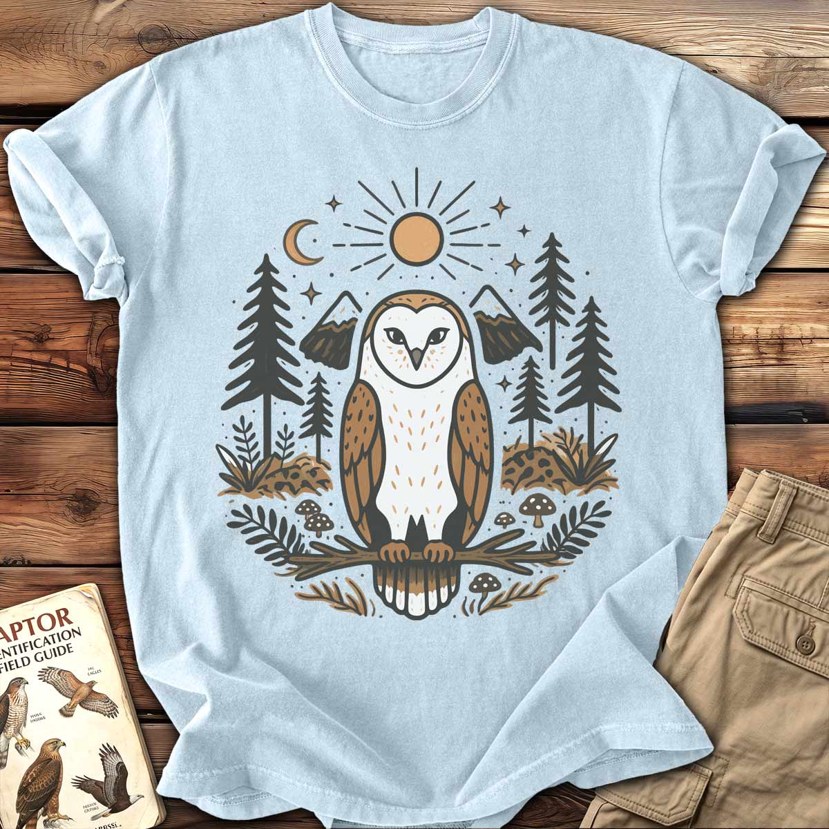 Barn Owl Totem T-Shirt