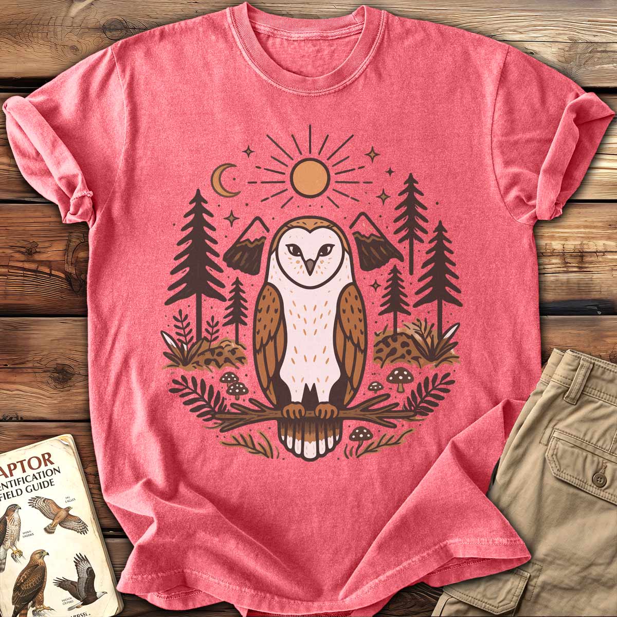 Barn Owl Totem T-Shirt
