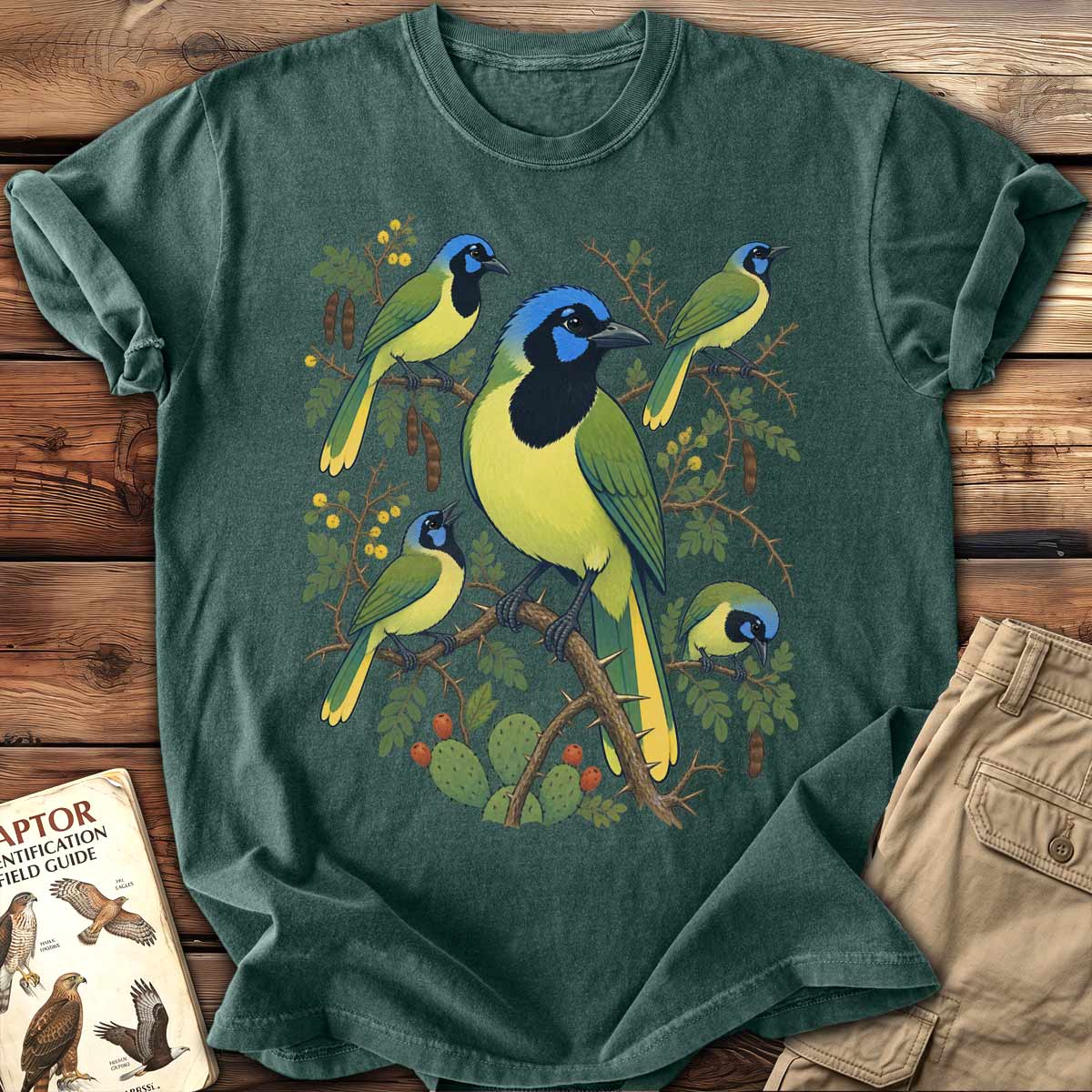 Green Jay Country T-Shirt