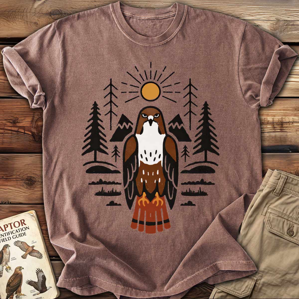 Hawk Totem T-Shirt