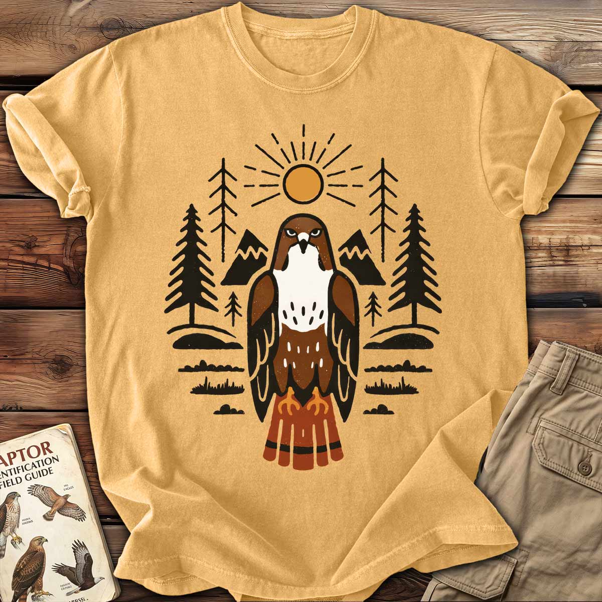 Hawk Totem T-Shirt