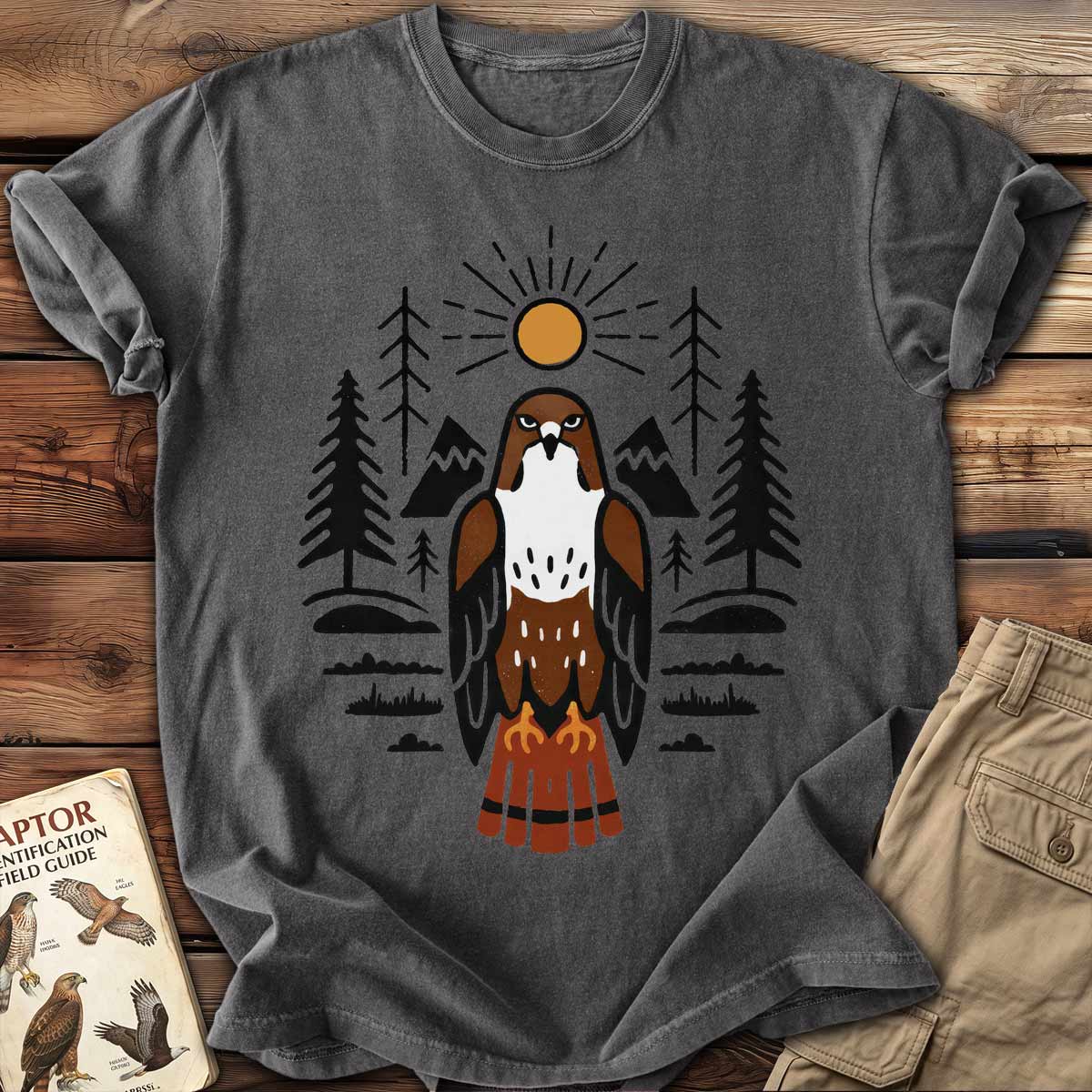 Hawk Totem T-Shirt